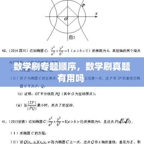 数学刷专题顺序，数学刷真题有用吗 