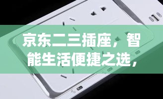 京东二三插座，智能生活便捷之选，百度一搜即达